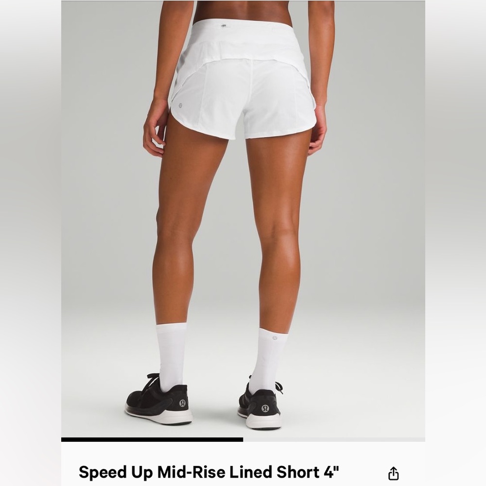 Lululemon 4” shorts NWOT